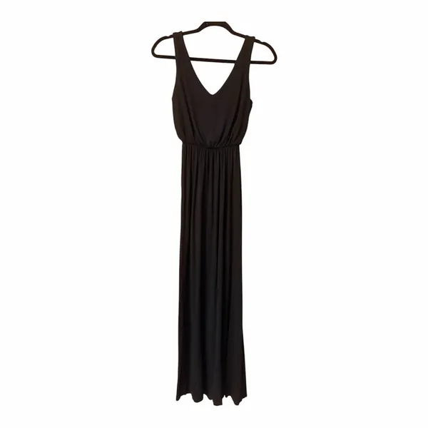 Lush Women's Maxi Dress Black Sleeveless - Image 2