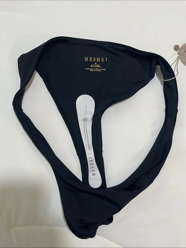 Meshki “Aria” Black Bikini Bottom - Image 3