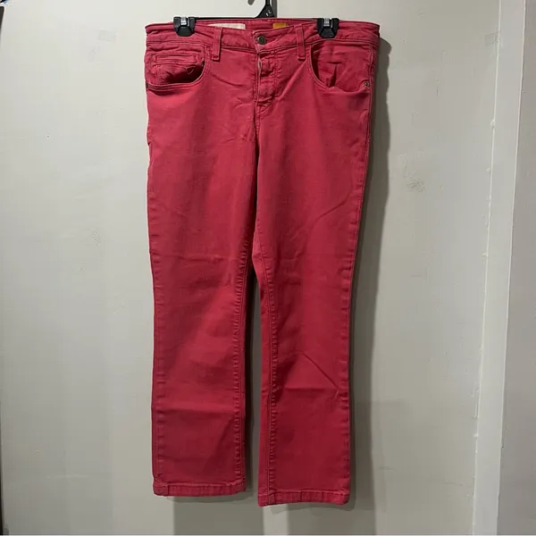 Anthropologie pilcro and‎ the letterpress no 31 pants Waist 34” Red Ankle - Image 2
