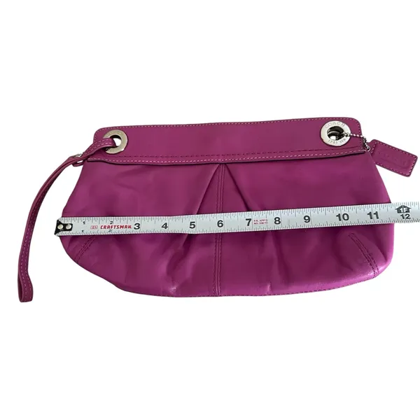 Coach Kyra Large Wristlet‎ Clutch in Pink Berry - Image 3