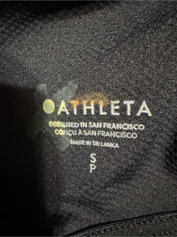 Athleta Exhilarate Velvet Crop Top - Image 7