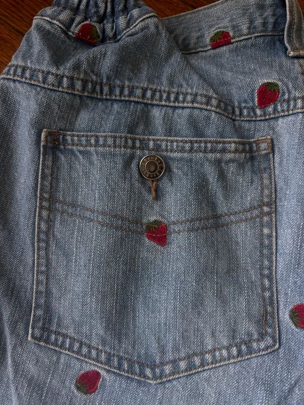 Christopher & Banks Strawberry Jeans - Image 2
