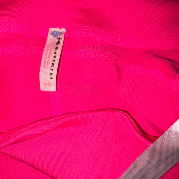 Free People Movement You’re A Peach Pink Leggings - Image 7