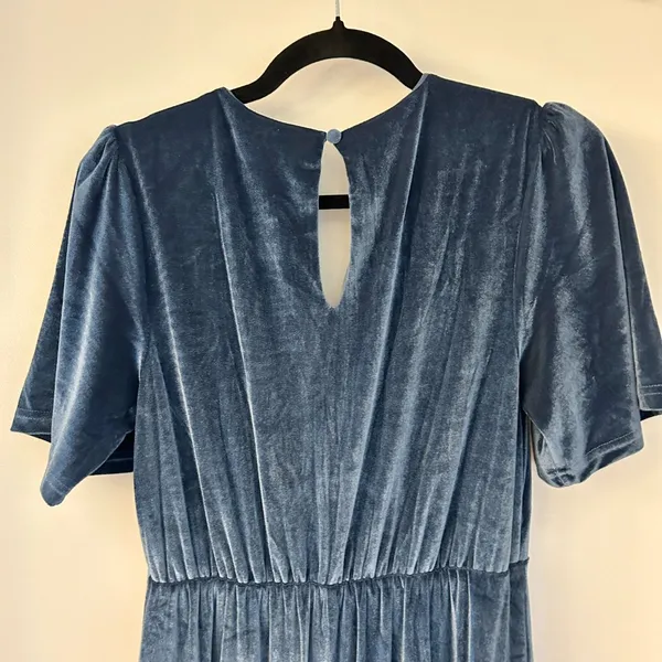 Baltic Born Vivian Velvet Maxi Dress in Blue Size S NWOT - Image 10