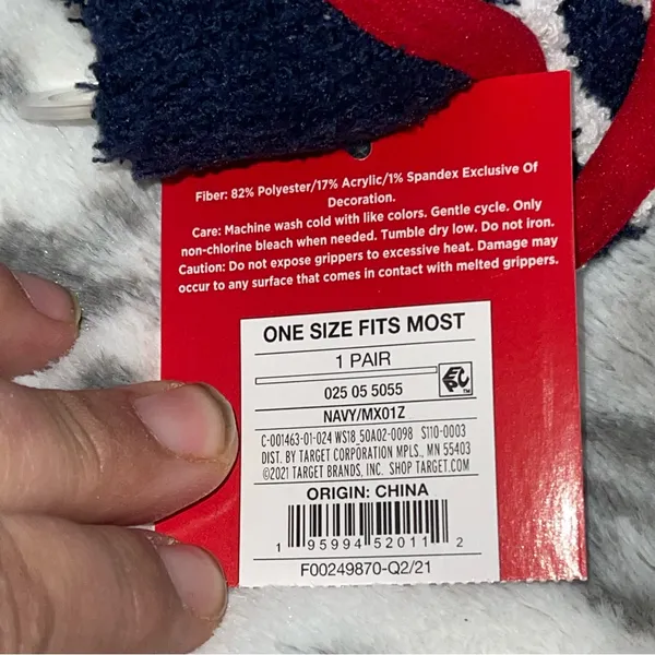 Wondershop for target slipper socks Blue - Image 5