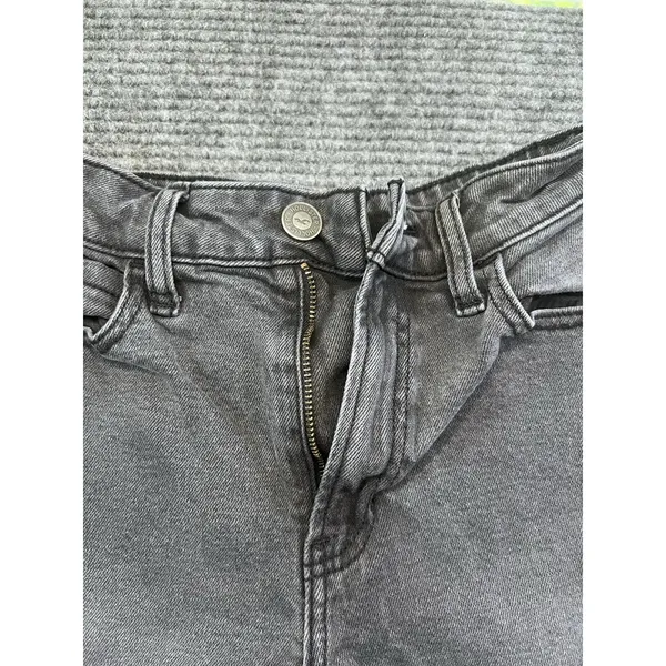 Hollister Ultra High Rise Baggy Jeans Black Wash Wide Leg Grunge‎ 24 X 29 SZ 00 - Image 3