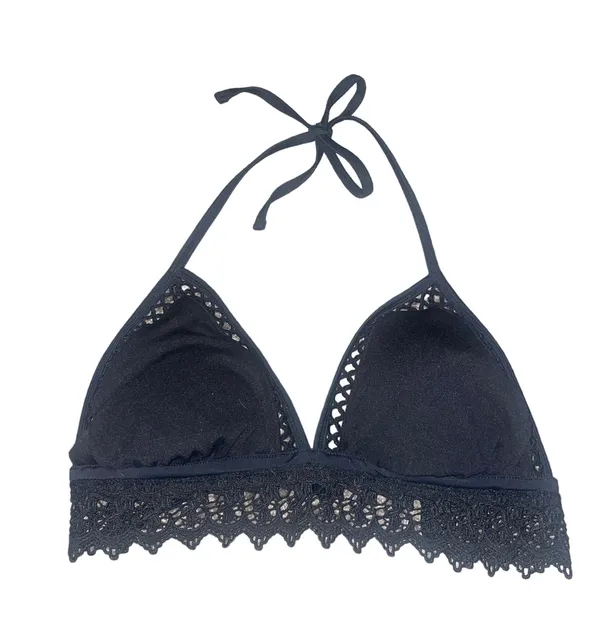 Lace Trim Bikini Top - Image 2