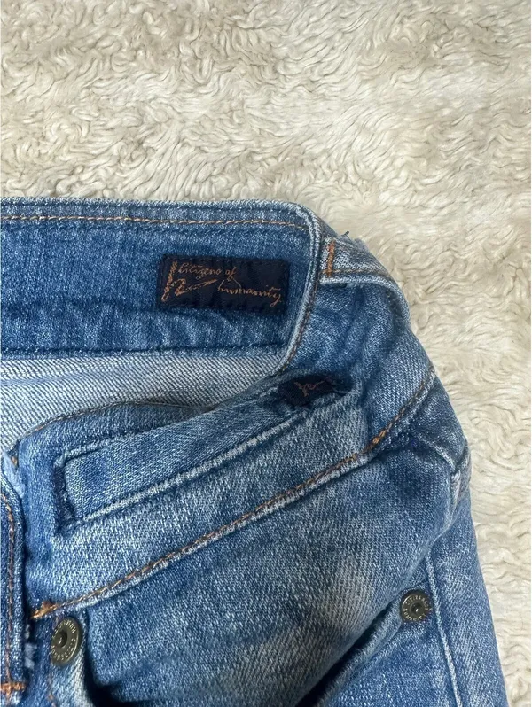Citizens of Humanity Ingrid 'Traveler #072' medium wash bootcut denim jeans Y2K - Image 7
