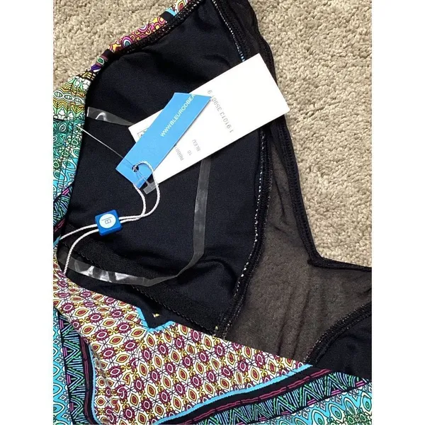 New. BLEU Rod Beattie plunge neck swimsuit. Retails $149. Size 10 - Image 12