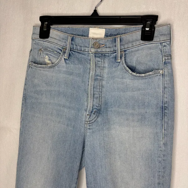 Mother X Miranda Kerr Easy Does It Ankle Skinny Jeans - Image 7