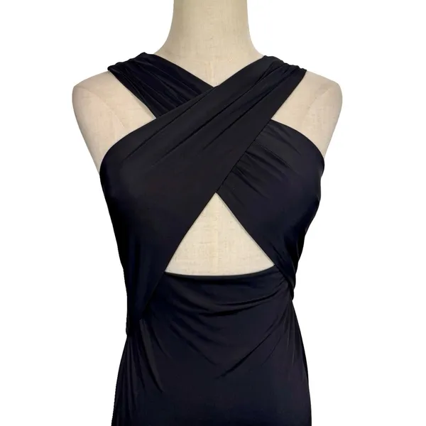 NEW NWT House of CB Odette Cross Front Cutout Maxi Dress - Image 5