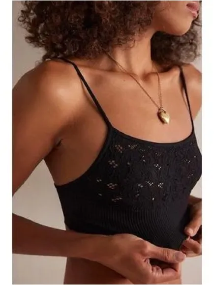 NEW! Free People Intimately AMARA Seamless Kelly Green Lace Bralette Top M/L - Image 6