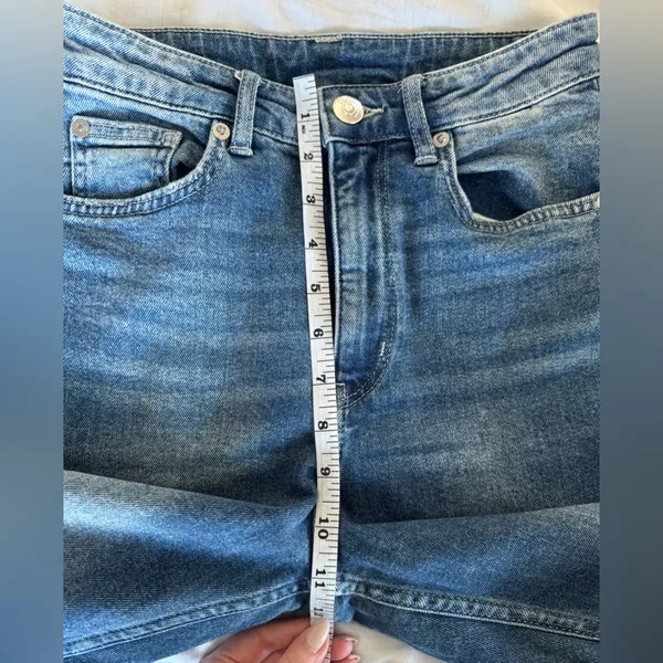 Divided by H&M Distressed Womens Skinny Jeans | Size 4 | High Rise | 99% Cotton - Image 9