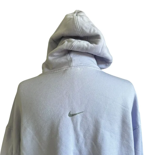 Nike Purple Crop Top Yoga Hoodie Sweater Women's Size Small | 42-24 - Image 3
