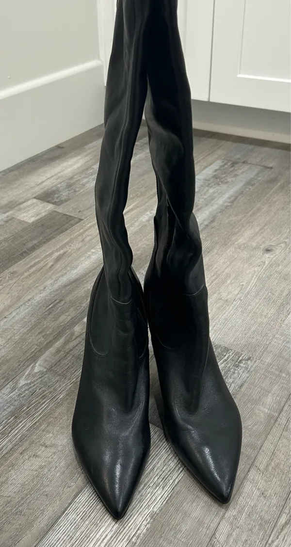 Nine West Maxim Leather Boots - Image 6