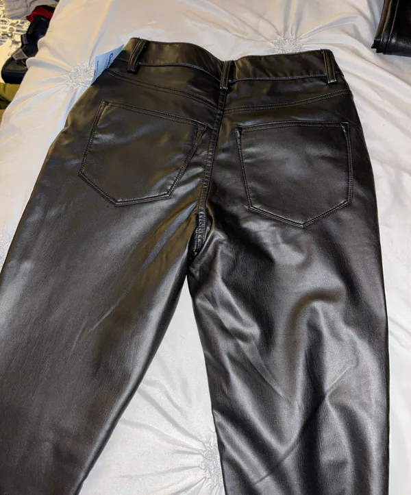 Gabe’s Black Leather Pants  - Image 4