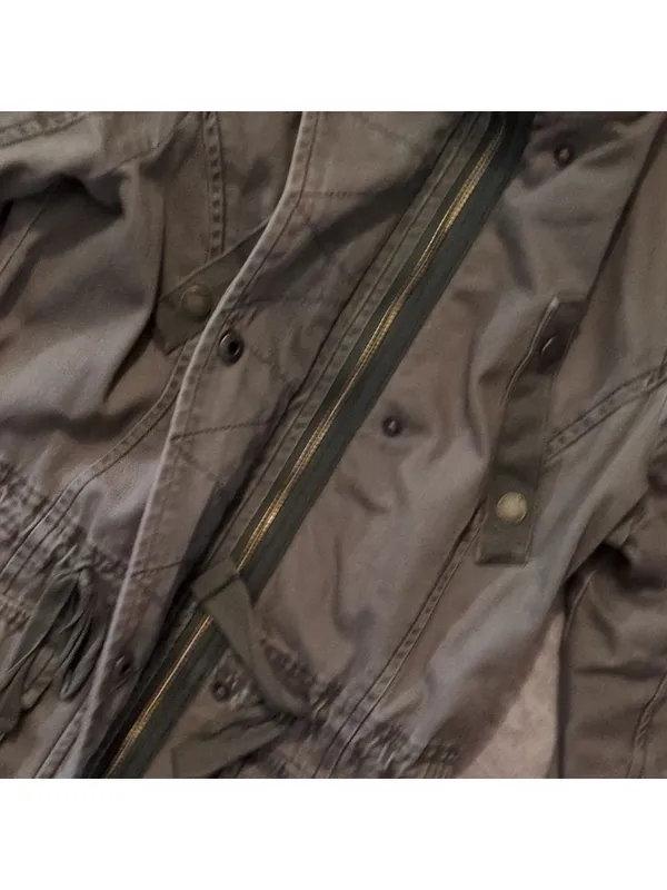 Hollister green jacket size small - Image 3