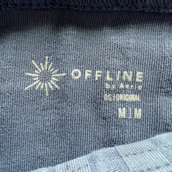 Offline By Aerie Crop Top Medium Blue - Image 2