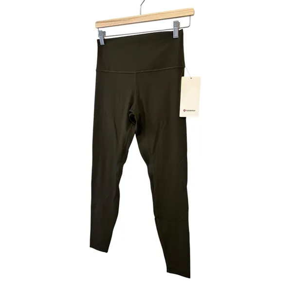 NEW lululemon Align Super-High-Rise Pant 28" Size 8 Dark Olive SOLD OUT - Image 6