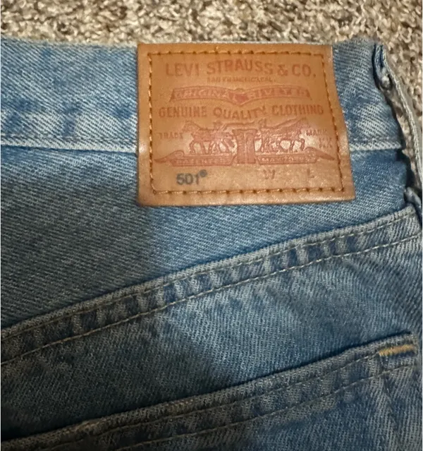 Levi’s 501 Shorts Denim - Image 3