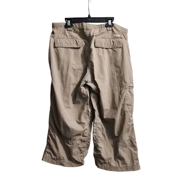 The North Face Womens Cargo Hiking Capris Outdoor‎ Lightweight Nylon Size 12 - Image 2