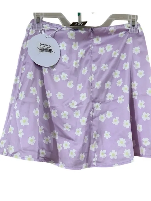 Princess Polly Lilac Daisy Mini Skirt - Image 9