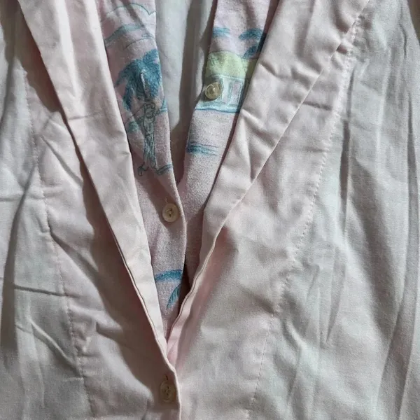 South c’s medium button down top vintage Pink - Image 2