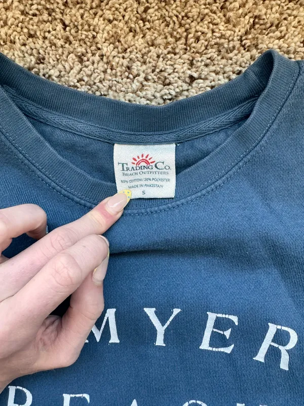 Fort Meyers Crewneck Blue - Image 2
