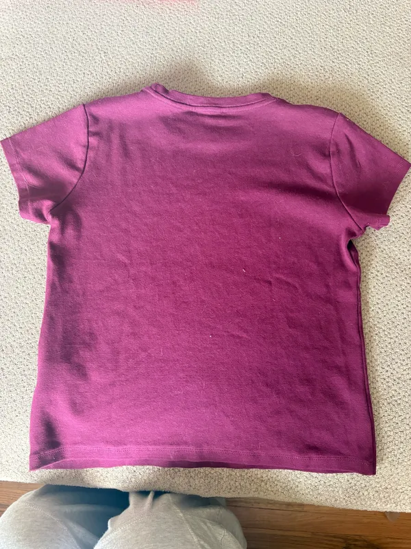 Plum cotton on 90s tee  - Image 2