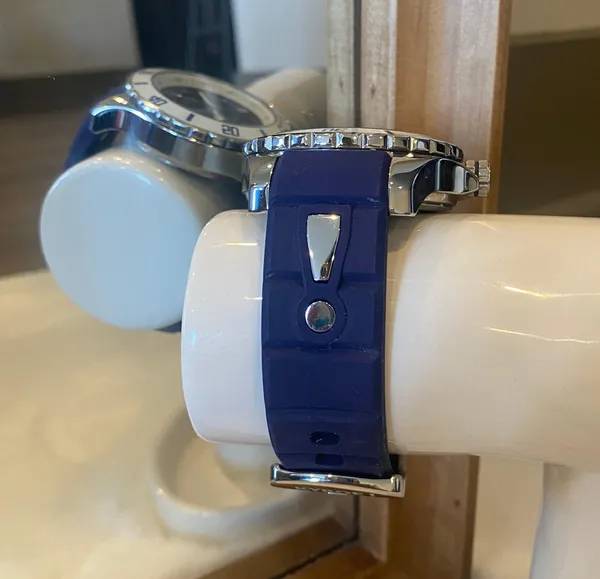 NWT Kyboe! The Original Giant Mariner Watch, Blue/Silver, Unisex MS.48-004.15 - Image 3