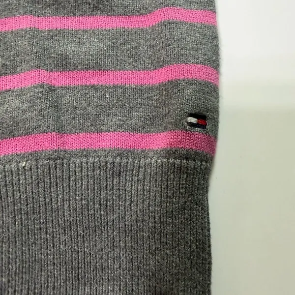 Tommy-hilfiger Women's striped sweater pima cotton boxy - Image 3