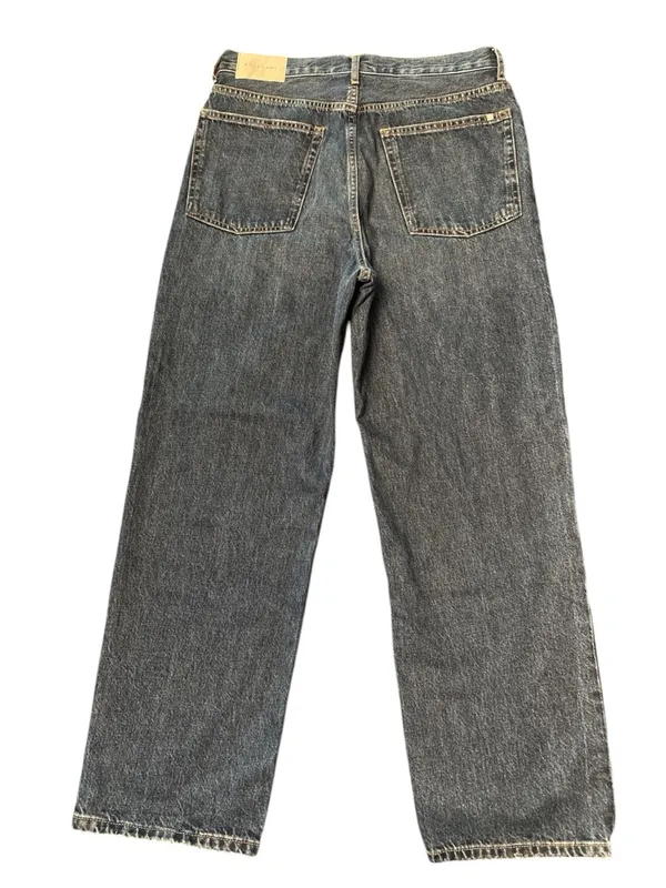 Everlane Women's Way-High Jean Medium Washed Blue button fly Size 30 NWT - Image 4