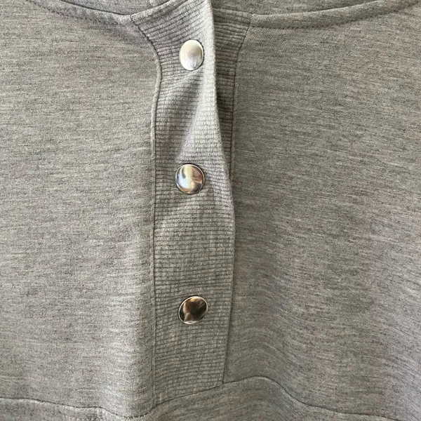 Basic gray hooded sweater Size XL - Image 4