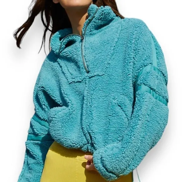 Free People Nantucket Fleece Pullover Jacket - Image 10