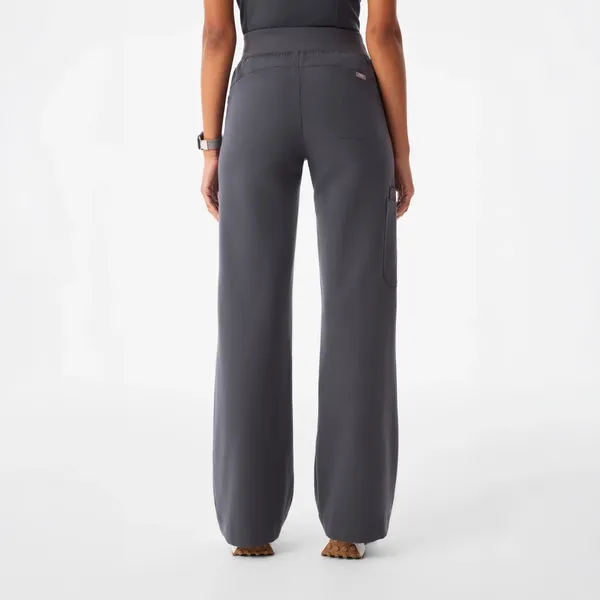FIGS Isabel High-Waisted Scrub Pants Wide-Leg - Image 3