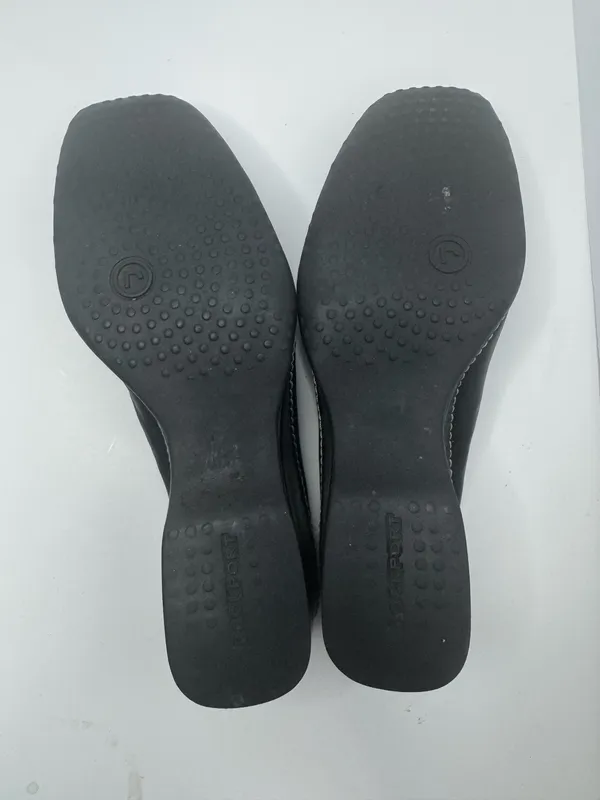 Rockport Black Leather Mules Size 7.5 - Image 7