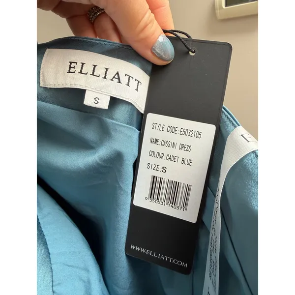 Elliatt Revolve Cassini Midi Dress in Cadet Blue Size Small - Image 6