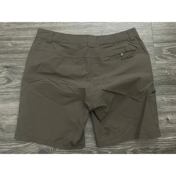 MAMMUT Womens Hiking Shorts Climbing Cargo Regular Fit Size 12 Green/Brown - Image 8