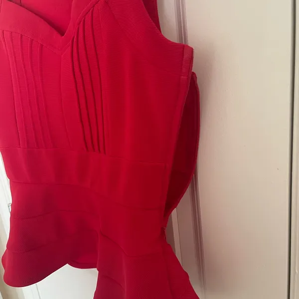 Topshop Corset Like Top; Size S - Image 3