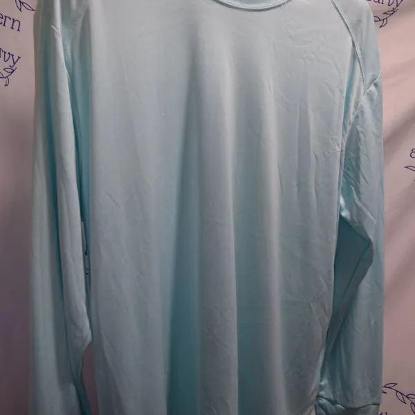 Paragon Light Blue, Sun Protection, Long Sleeve Shirt, Size 2XL - Image 7