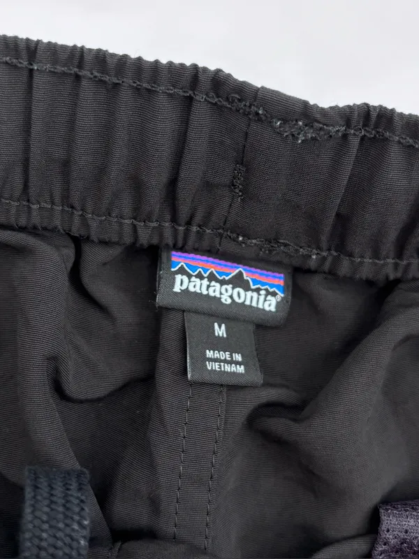 Patagonia Black Women's Athletic Shorts with Logo Tab - Image 2
