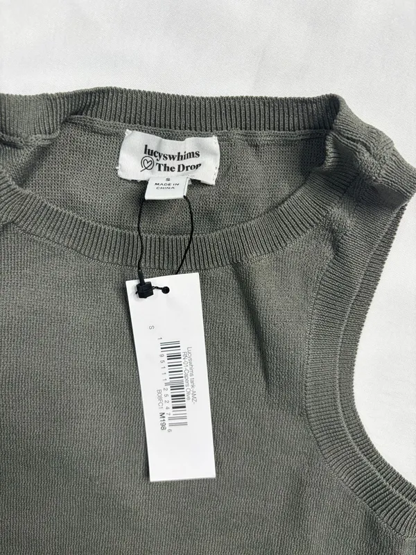 The Drop Women's @lucyswhims Fitted Racer Tank Sweater - Image 2