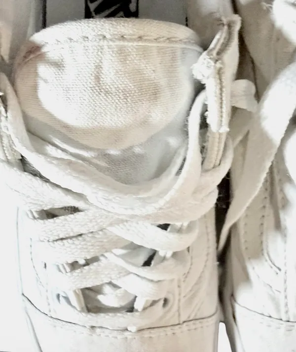 VANS Old Skool Men Low Top Lace-Up Sneakers True White - Image 7