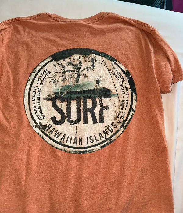 Gildan Hawaii Surf T-shirt - Image 2