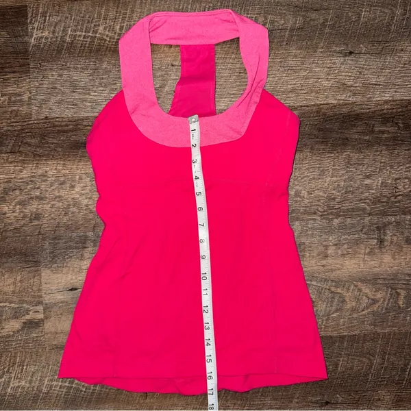 Lululemon Athletica Pink Sleeveless Top Size 4 - Image 2