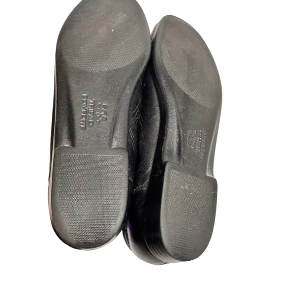 SAS Simplify Black Leather Loafers Womens 8.5 M Comfort Slip On Shoes USA Made‎ - Image 10