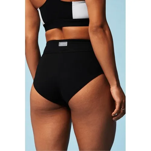 Fabletics Boardwalk High-Waisted Swim Bottom Womens Black Medium‎ (T1) - Image 2