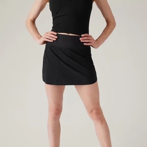 Athleta Black RUN WITH IT‎ HIGH RISE 14 SKORT - Image 2