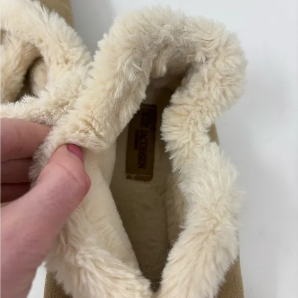 Ilse Jacobsen 9 Tulip 3150 Textile Women's Slip On Shoes Slippers Faux Fur Tan‎ - Image 7