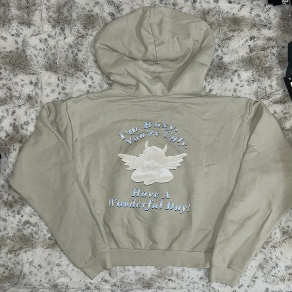Boys Lie 🆕 NWOT | I’m Busy You’re Ugly Hoodie | One Size - Image 8